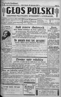 Głos Polski : dziennik polityczny, społeczny i literacki 29 kwiecień 1927 nr 116