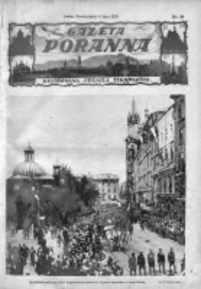 Gazeta Poranna. Ilustrowana kronika tygodniowa. 1929. Nr 26