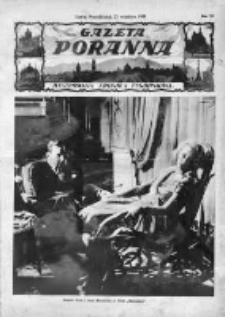 Gazeta Poranna. Ilustrowana kronika tygodniowa. 1929. Nr 37
