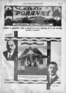 Gazeta Poranna. Ilustrowana kronika tygodniowa. 1930. Nr 32