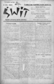 Świt : tygodnik poświęcony sprawie robotniczej 1920, nr 4