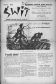Świt : tygodnik poświęcony sprawie robotniczej 1920, nr 21