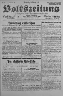 Volkszeitung 18 luty 1938 nr 48