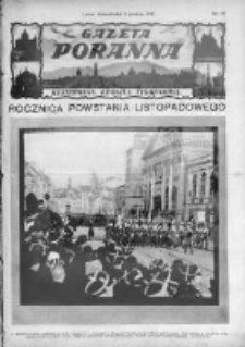 Gazeta Poranna. Ilustrowana kronika tygodniowa. 1930. Nr 49