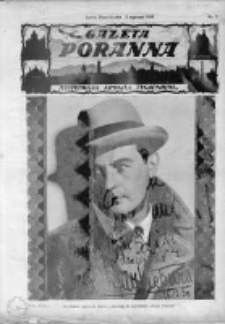 Gazeta Poranna. Ilustrowana kronika tygodniowa. 1931. Nr 2
