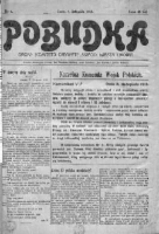 Pobudka : organ Komitetu Obywatelskiego Miasta Lwowa. 1918, nr 4