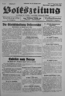 Volkszeitung 19 luty 1938 nr 49