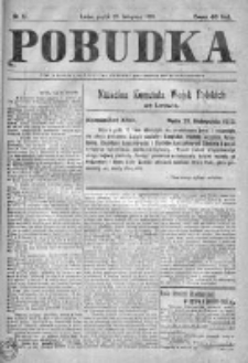 Pobudka : organ Komitetu Obywatelskiego Miasta Lwowa. 1918, nr 17