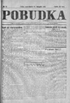 Pobudka : organ Komitetu Obywatelskiego Miasta Lwowa. 1918, nr 20