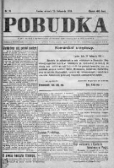 Pobudka : organ Komitetu Obywatelskiego Miasta Lwowa. 1918, nr 21