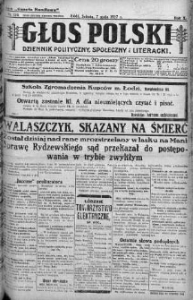 Głos Polski : dziennik polityczny, społeczny i literacki 7 maj 1927 nr 124