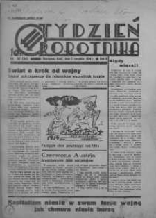 Tydzień Robotnika 5 sierpień R. 2. 1934 nr 50