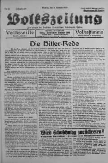 Volkszeitung 21 luty 1938 nr 51