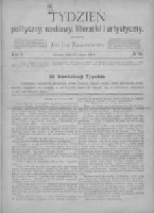 Tydzien polityczny, naukowy, literacki i artystyczny.1870. Nr 29