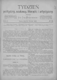 Tydzien polityczny, naukowy, literacki i artystyczny.1870. Nr 39