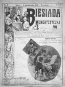 Biesiada Humorystyczna. 1909. Nr 1