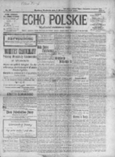 Echo Polskie. Wychodzi codziennie rano. 1917. Nr 57