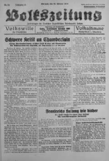 Volkszeitung 23 luty 1938 nr 53