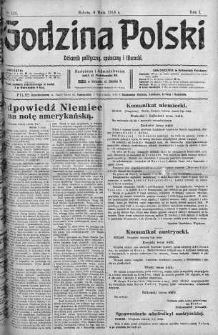 Godzina Polski : dziennik polityczny, społeczny i literacki 6 maj 1916 nr 126