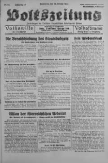 Volkszeitung 24 luty 1938 nr 54