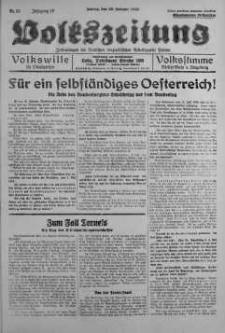 Volkszeitung 25 luty 1938 nr 55