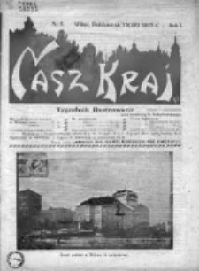 Nasz Kraj. Tygodnik Ilustrowany. 1913. Nr 5