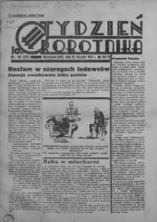 Tydzień Robotnika 26 sierpień R. 2. 1934 nr 55