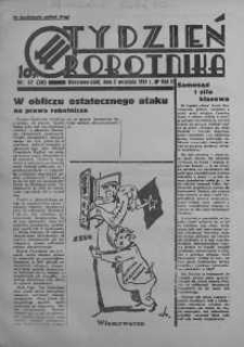 Tydzień Robotnika 2 wrzesień R. 2. 1934 nr 57