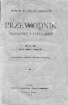 Przewodnik Naukowy i Literacki : dodatek do "Gazety Lwowskiej". 1874. R. II. T. II, zeszyt 2