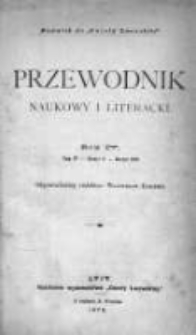Przewodnik Naukowy i Literacki : dodatek do "Gazety Lwowskiej". 1876. R. IV. T. IV, zeszyt 3