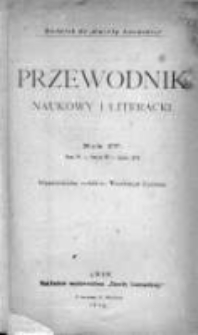 Przewodnik Naukowy i Literacki : dodatek do "Gazety Lwowskiej". 1876. R. IV. T. IV, zeszyt 7