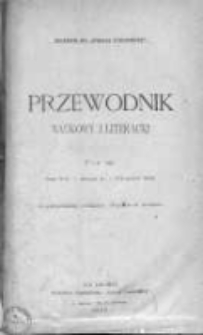 Przewodnik Naukowy i Literacki : dodatek do "Gazety Lwowskiej". 1880. R. VIII, zeszyt 4