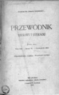 Przewodnik Naukowy i Literacki : dodatek do "Gazety Lwowskiej". 1880. R. VIII, zeszyt 10
