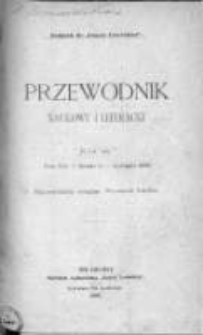 Przewodnik Naukowy i Literacki : dodatek do "Gazety Lwowskiej". 1880. R. VIII, zeszyt 11