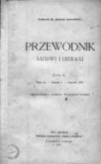 Przewodnik Naukowy i Literacki : dodatek do "Gazety Lwowskiej". 1881. R. IX, zeszyt 1