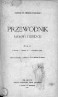 Przewodnik Naukowy i Literacki : dodatek do "Gazety Lwowskiej". 1881. R. IX, zeszyt 6