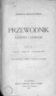 Przewodnik Naukowy i Literacki : dodatek do "Gazety Lwowskiej". 1881. R. IX, zeszyt 10