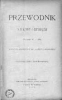 Przewodnik Naukowy i Literacki : dodatek do "Gazety Lwowskiej". 1883. R. XI
