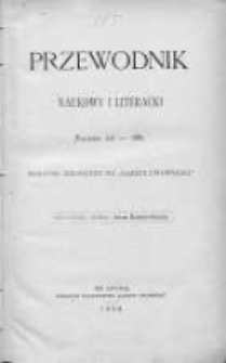 Przewodnik Naukowy i Literacki : dodatek do "Gazety Lwowskiej". 1886. R. XIV