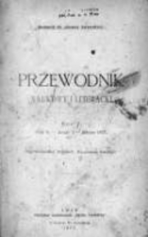 Przewodnik Naukowy i Literacki : dodatek do "Gazety Lwowskiej". 1877. R. V, zeszyt 3