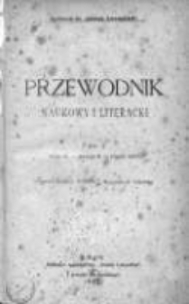 Przewodnik Naukowy i Literacki : dodatek do "Gazety Lwowskiej". 1877. R. V, zeszyt 7