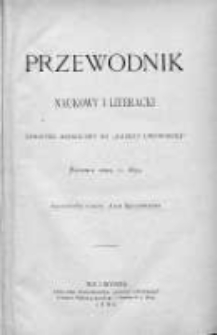 Przewodnik Naukowy i Literacki : dodatek do "Gazety Lwowskiej". 1890. R. XVIII