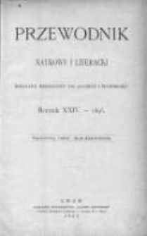 Przewodnik Naukowy i Literacki : dodatek do "Gazety Lwowskiej". 1896. R. XXIV