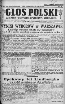Głos Polski : dziennik polityczny, społeczny i literacki 23 maj 1927 nr 140
