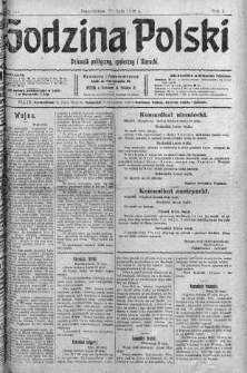 Godzina Polski : dziennik polityczny, społeczny i literacki 29 maj 1916 nr 149