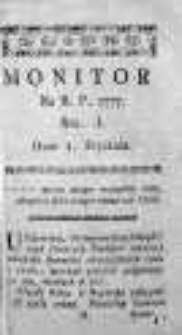 Monitor, 1777, Nr 1
