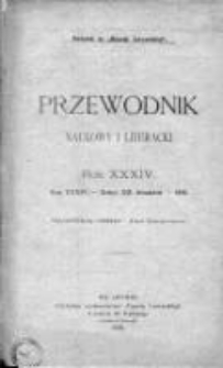 Przewodnik Naukowy i Literacki : dodatek do "Gazety Lwowskiej". 1906. R. XXXIV. Zeszyt XII