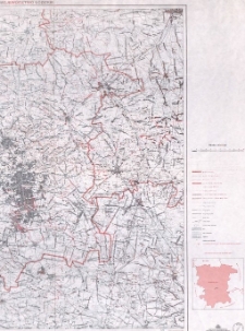 Województwo łódzkie, skala 1:100 000