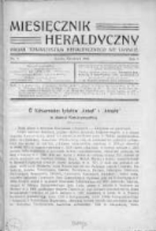 Miesięcznik Heraldyczny. 1908. Nr 7