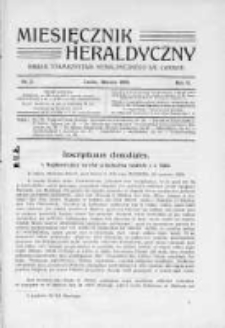 Miesięcznik Heraldyczny. 1909. Nr 3